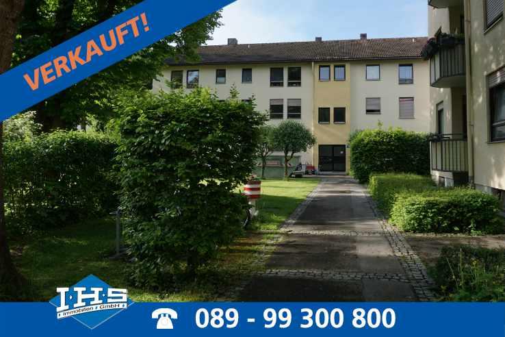 **VERKAUFT**- geräumige 2-Zimmer-Wohnung in ruhiger Lage von Altperlach, 81737 München, Etagenwohnung