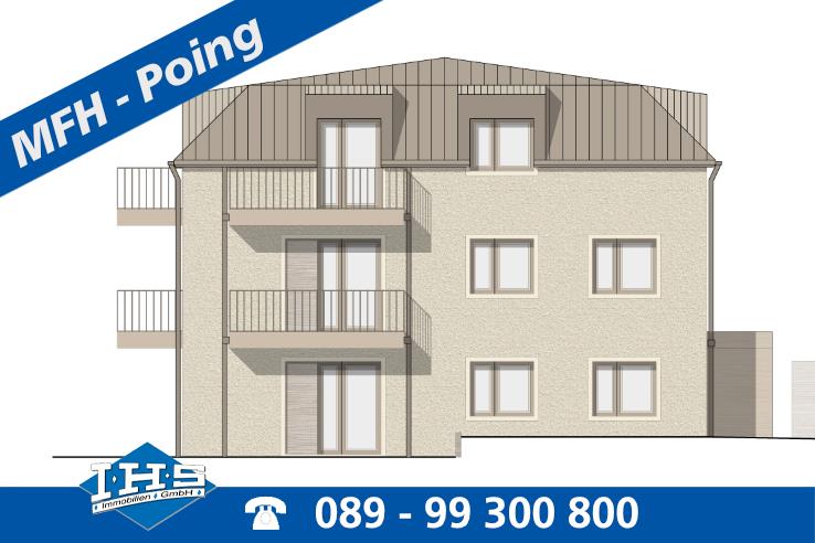 Kapitalanlage: Neubau-Mehrfamilienhaus in ruhiger Lage Poing, 85586 Poing, Mehrfamilienhaus