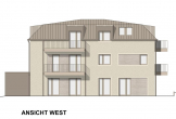 Kapitalanlage: Neubau-Mehrfamilienhaus in ruhiger Lage Poing - Westansicht